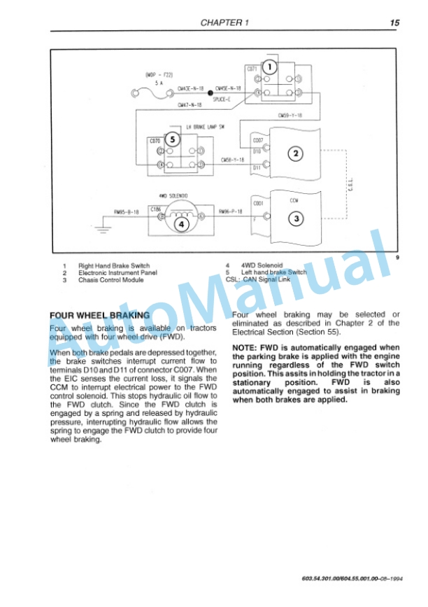 New Holland 170, 190, 210, 240 HP Tractor Repair Manual 6035430100 3 New Holland 170, 190, 210, 240 HP Tractor Repair Manual 6035430100 - Image 3