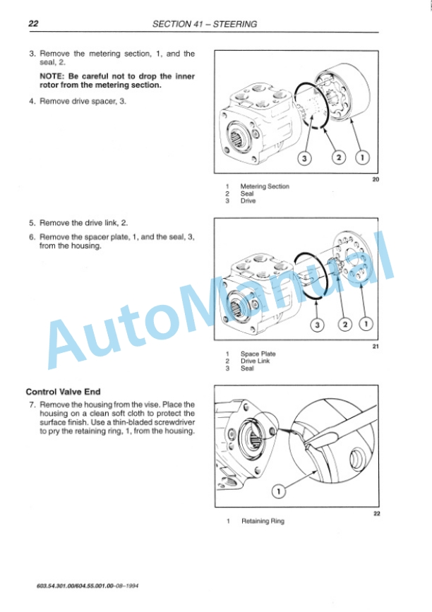 New Holland 170, 190, 210, 240 HP Tractor Repair Manual 6035430100 4 New Holland 170, 190, 210, 240 HP Tractor Repair Manual 6035430100 - Image 4