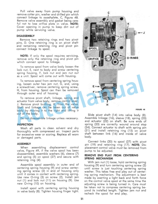 New Holland 1880 Crop Cruiser Hydrostatic Pump Service Manual 40631000 4 New Holland 1880 Crop Cruiser Hydrostatic Pump Service Manual 40631000-4
