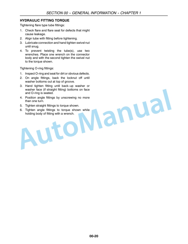New Holland 18HB, 21HB, 25HB, 30HB, 36HB Service Manual 84157369 2 New Holland 18HB, 21HB, 25HB, 30HB, 36HB Service Manual 84157369-2