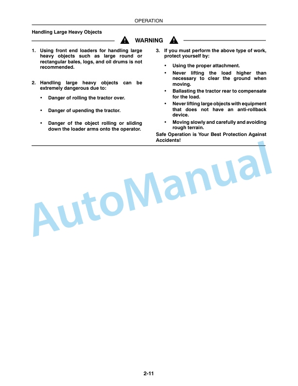 New Holland 18LA Loader Operation and Maintenance Manual 87571257 3 New Holland 18LA Loader Operation and Maintenance Manual 87571257-3