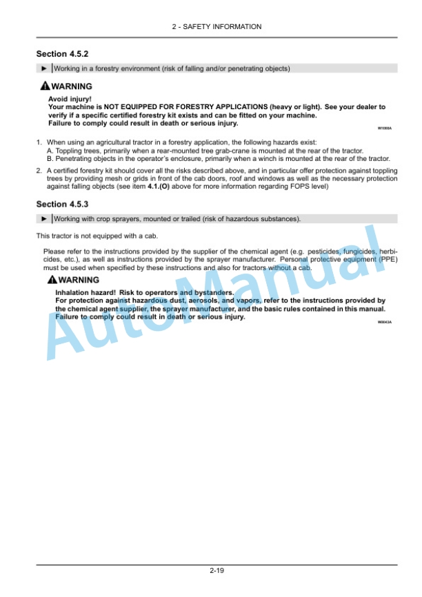 New Holland 20, 25 Boomer Compact Tractor Operation and Maintenance Manual 47578934 2 New Holland 20, 25 Boomer Compact Tractor Operation and Maintenance Manual 47578934-2