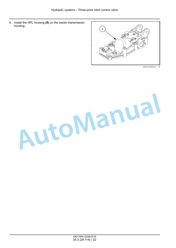 New Holland 20, 25 Boomer Compact Tractor Service Manual 48017684 4 New Holland 20, 25 Boomer Compact Tractor Service Manual 48017684 - Image 4