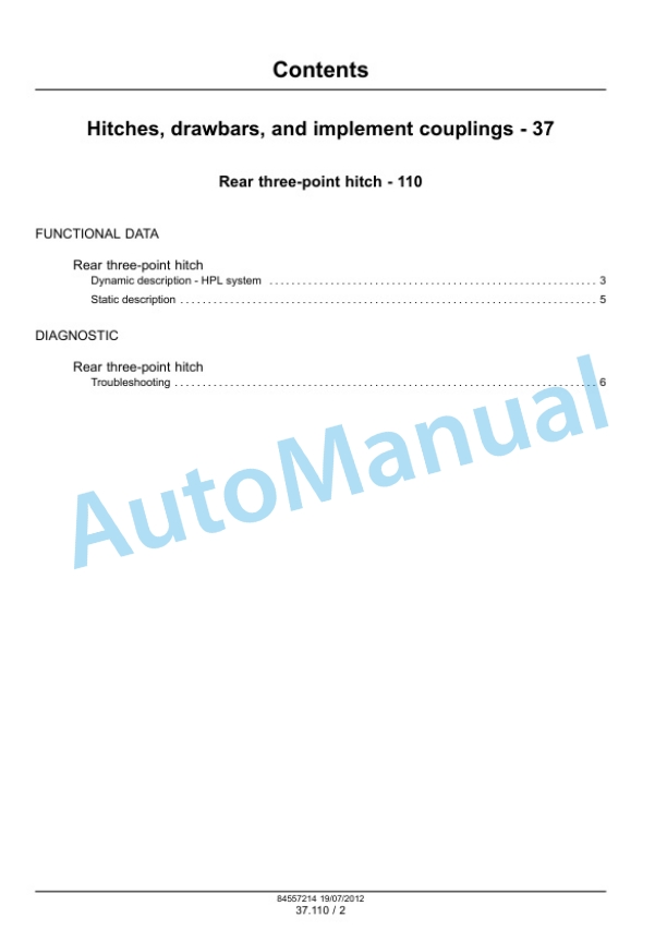 New Holland 20, 25 Boomer Compact Tractor Service Manual 84557214 4 New Holland 20, 25 Boomer Compact Tractor Service Manual 84557214 - Image 4