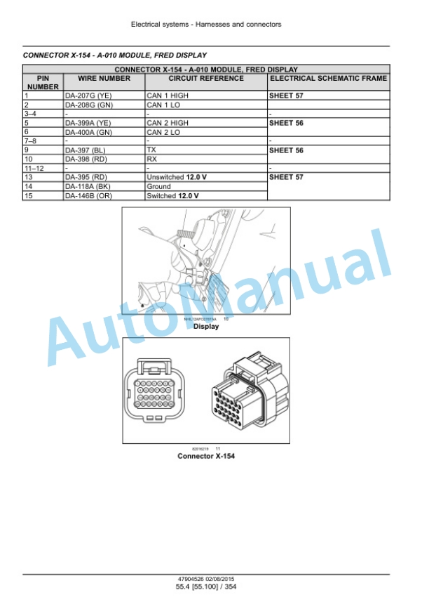 New Holland 200, 240 Speedrower Tier 3 Self-Propelled Windrower Service Manual 47904526 3 New Holland 200, 240 Speedrower Tier 3 Self-Propelled Windrower Service Manual 47904526 - Image 3