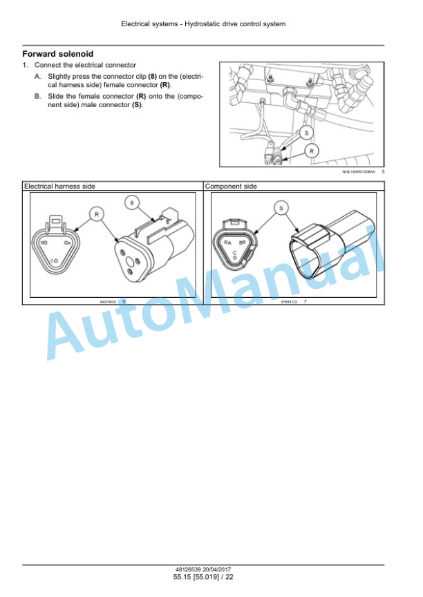 New Holland 200, 240 Speedrower Tier 3 Self-Propelled Windrower Service Manual 48126539 4 New Holland 200, 240 Speedrower Tier 3 Self-Propelled Windrower Service Manual 48126539 - Image 4