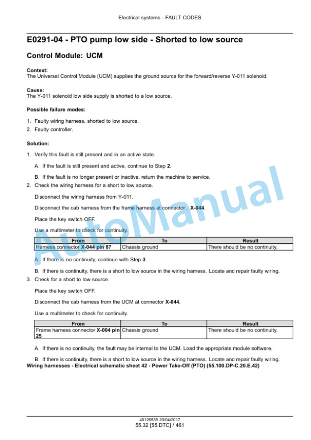 New Holland 200, 240 Speedrower Tier 3 Self-Propelled Windrower Service Manual 48126539 5 New Holland 200, 240 Speedrower Tier 3 Self-Propelled Windrower Service Manual 48126539 - Image 5