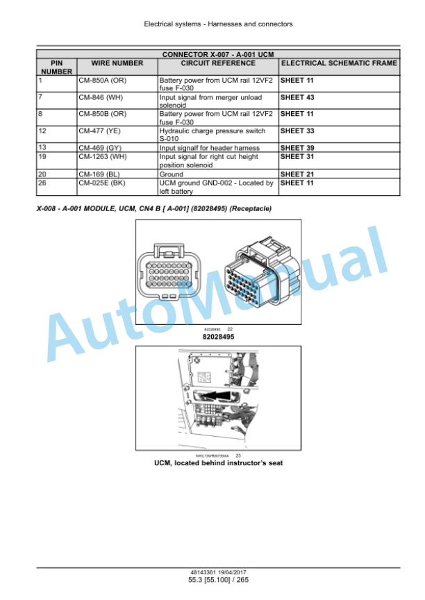 New Holland 200, 240 Speedrower Tier 3 Self-Propelled Windrower Service Manual 48143361 3 New Holland 200, 240 Speedrower Tier 3 Self-Propelled Windrower Service Manual 48143361 - Image 3