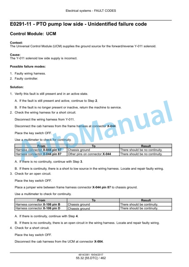 New Holland 200, 240 Speedrower Tier 3 Self-Propelled Windrower Service Manual 48143361 5 New Holland 200, 240 Speedrower Tier 3 Self-Propelled Windrower Service Manual 48143361 - Image 5