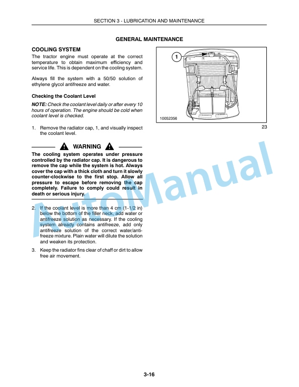 New Holland 2030, 2035 Boomer Tractor Operation and Maintenance Manual 87477103 4 New Holland 2030, 2035 Boomer Tractor Operation and Maintenance Manual 87477103 - Image 4