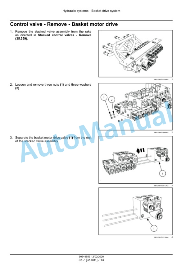 New Holland 230 Rolabar Basket Rake Service Manual 90349559 3 New Holland 230 Rolabar Basket Rake Service Manual 90349559-3