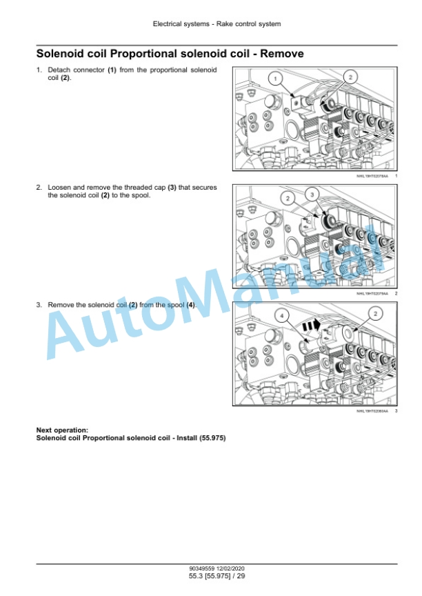 New Holland 230 Rolabar Basket Rake Service Manual 90349559 5 New Holland 230 Rolabar Basket Rake Service Manual 90349559-5