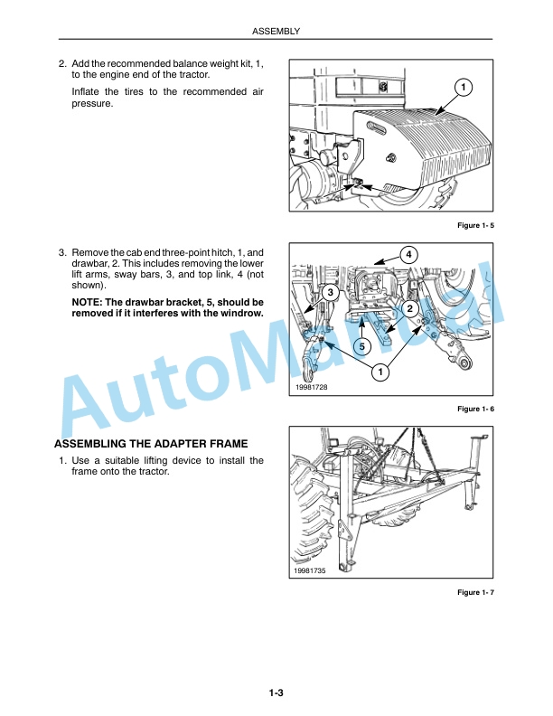New Holland 2300BF With Auxiliary Hydraulic Operation and Maintenance Manual 86574146 2 New Holland 2300BF With Auxiliary Hydraulic Operation and Maintenance Manual 86574146-2