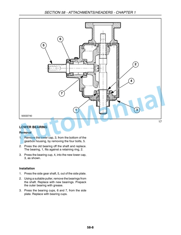 New Holland 2353 Disc Header Repair Manual 87385437 3 New Holland 2353 Disc Header Repair Manual 87385437-3