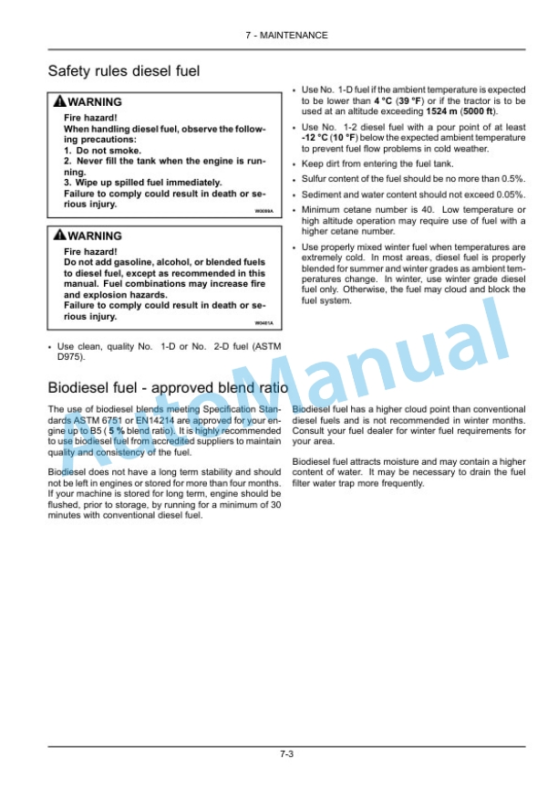 New Holland 24 Boomer Compact Tractor Operation and Maintenance Manual 47727071 4 New Holland 24 Boomer Compact Tractor Operation and Maintenance Manual 47727071-4