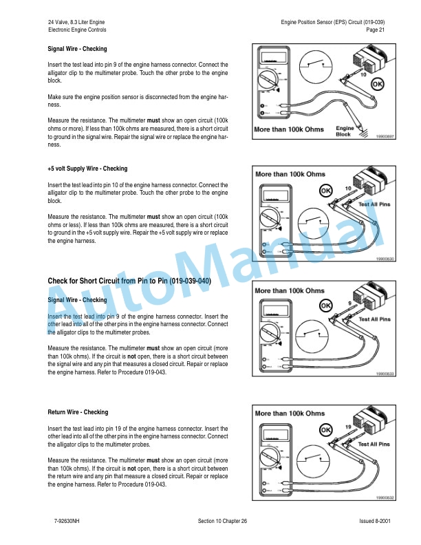 New Holland 24 Vavle, 8.3 Liter Engine Fuel System Repair Manual 87025679 4 New Holland 24 Vavle, 8.3 Liter Engine Fuel System Repair Manual 87025679-4