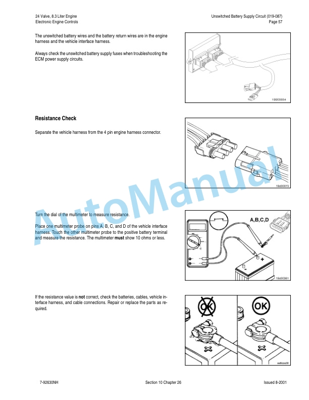 New Holland 24 Vavle, 8.3 Liter Engine Fuel System Repair Manual 87025679 5 New Holland 24 Vavle, 8.3 Liter Engine Fuel System Repair Manual 87025679-5