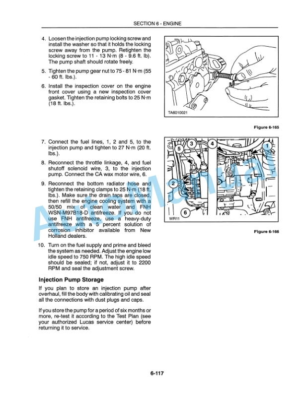 New Holland 2450, 2550 Repair Manual 86575157 5 New Holland 2450, 2550 Repair Manual 86575157-5