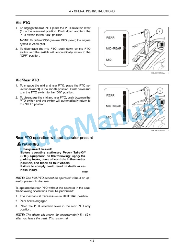 New Holland 25 Boomer Tier 3 Compact Tractor Operation and Maintenance Manual 48098985 3 New Holland 25 Boomer Tier 3 Compact Tractor Operation and Maintenance Manual 48098985 - Image 3