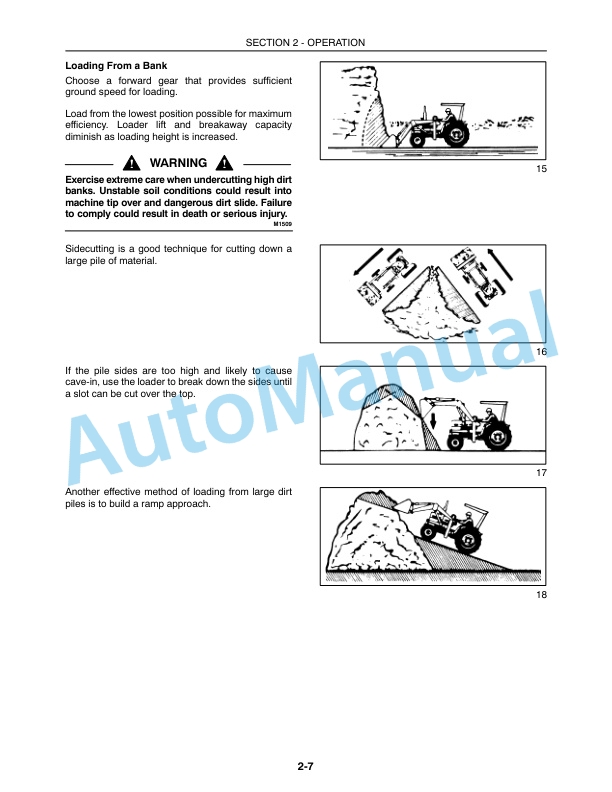 New Holland 250TL For Boomer 8N Tractor Operation and Maintenance Manual 84207117 3 New Holland 250TL For Boomer 8N Tractor Operation and Maintenance Manual 84207117 - Image 3