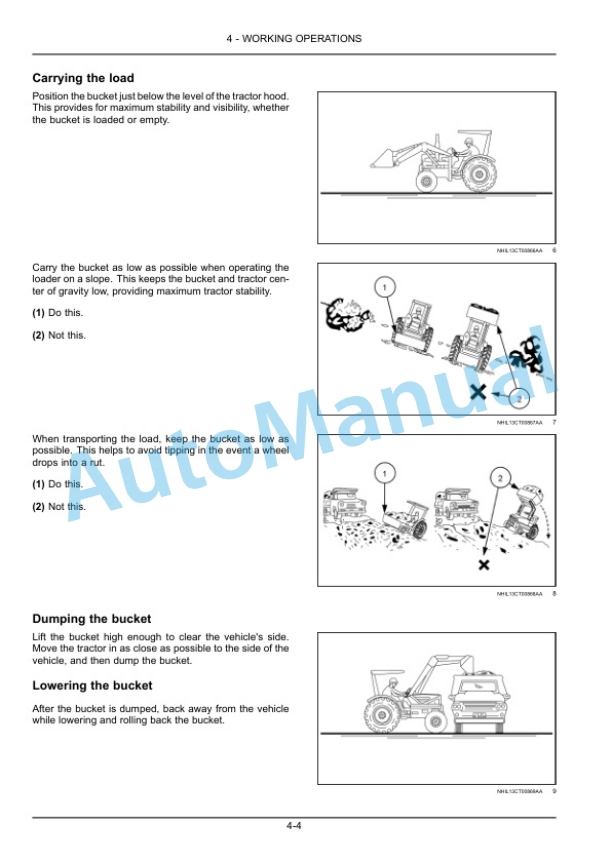New Holland 260TLA Loader Operation and Maintenance Manual 48124915 4 New Holland 260TLA Loader Operation and Maintenance Manual 48124915 - Image 4