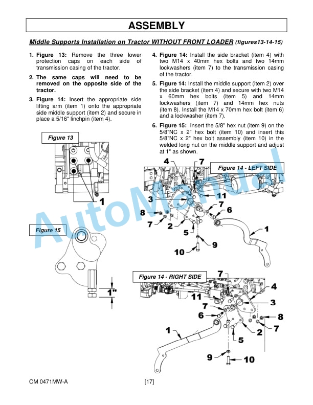 New Holland 266WMM Mower Deck Operation and Maintenance Manual 51501505 3 New Holland 266WMM Mower Deck Operation and Maintenance Manual 51501505-3