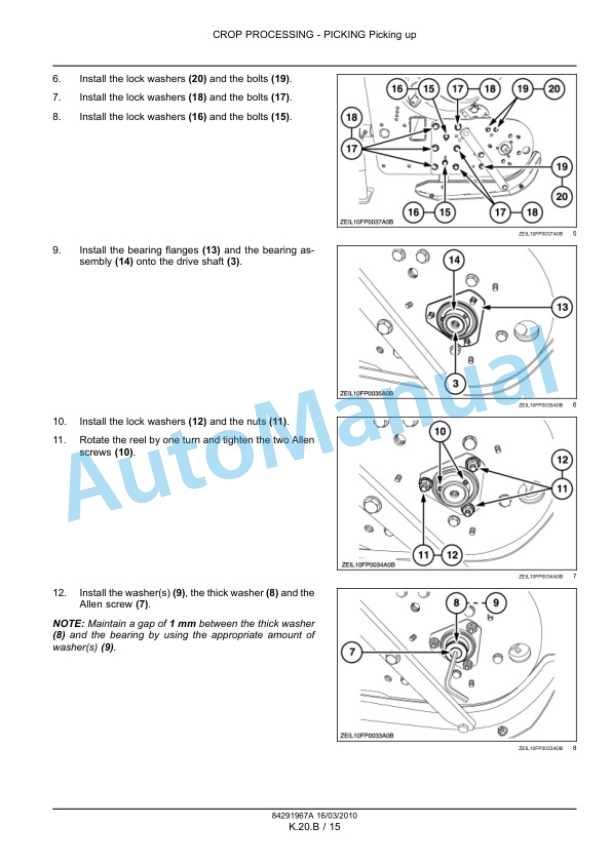 New Holland 270FP, 280FP, 290FP Tractor Service Manual 84291967A 4 New Holland 270FP, 280FP, 290FP Tractor Service Manual 84291967A-4