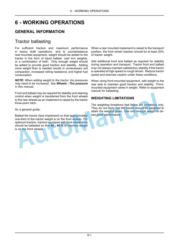 New Holland 30, 35 Boomer Compact Tractor Operation and Maintenance Manual 47605433 4 New Holland 30, 35 Boomer Compact Tractor Operation and Maintenance Manual 47605433 - Image 4
