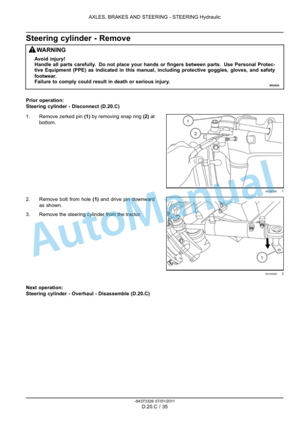 New Holland 30, 35 Boomer Compact Tractor Service Manual 84373326 5 New Holland 30, 35 Boomer Compact Tractor Service Manual 84373326-5