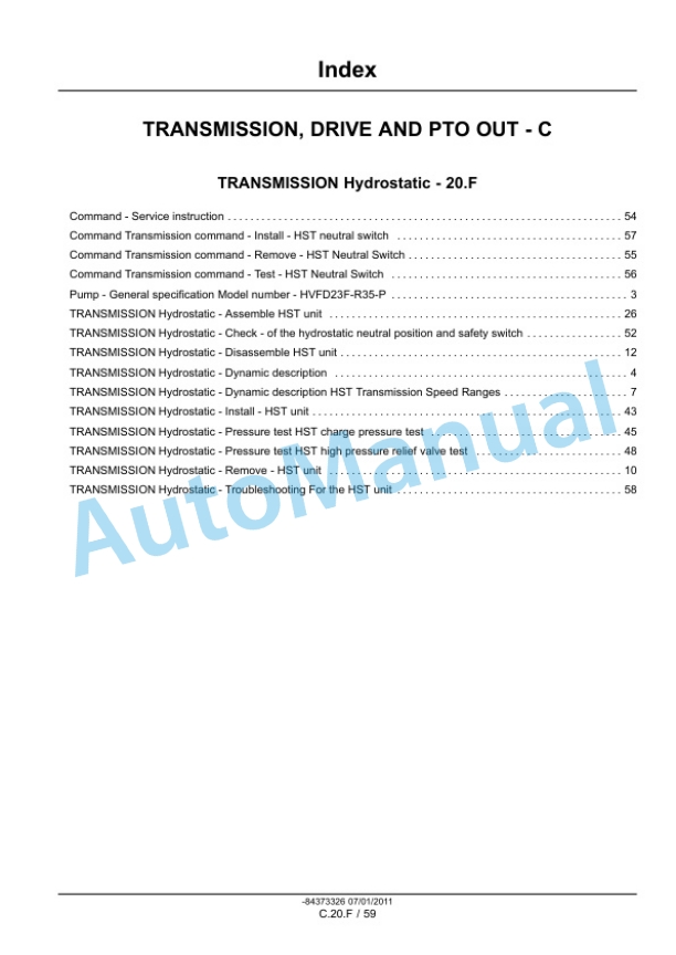 New Holland 30, 35 Boomer Compact Tractor Service Manual 84419440 3 New Holland 30, 35 Boomer Compact Tractor Service Manual 84419440 - Image 3
