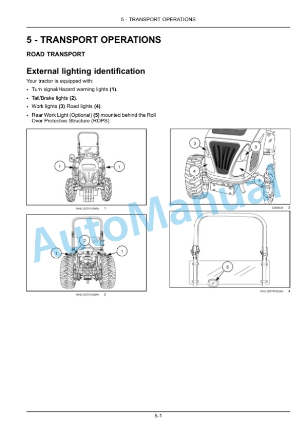 New Holland 30, 35 Boomer Stage IIIA Compact Tractor Operation and Maintenance Manual 51559570 4 New Holland 30, 35 Boomer Stage IIIA Compact Tractor Operation and Maintenance Manual 51559570 - Image 4