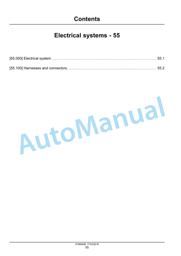 New Holland 300FP, 380FP Header Service Manual 47998488 3 New Holland 300FP, 380FP Header Service Manual 47998488-3