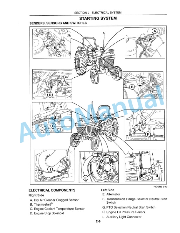 New Holland 3010S, 4010S, 5010S Tractor Repair Manual 86566833 3 New Holland 3010S, 4010S, 5010S Tractor Repair Manual 86566833-3