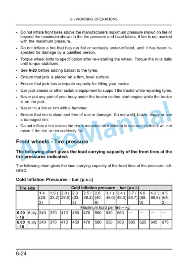 New Holland 3032 Tractor Operation and Maintenance Manual 48134665 4 New Holland 3032 Tractor Operation and Maintenance Manual 48134665 - Image 4