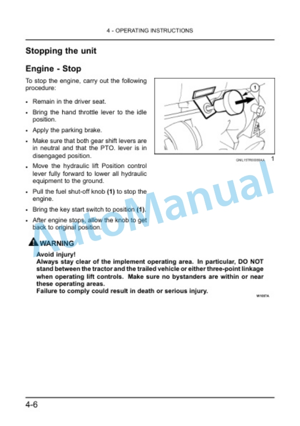 New Holland 3037, 3230 Tractor Operation and Maintenance Manual 48134666 3 New Holland 3037, 3230 Tractor Operation and Maintenance Manual 48134666 - Image 3