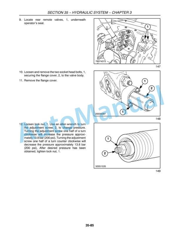 New Holland 3040, 3045, 3050 Boomer With Cab and CVT Transmission Service Manual 84126852 3 New Holland 3040, 3045, 3050 Boomer With Cab and CVT Transmission Service Manual 84126852-3