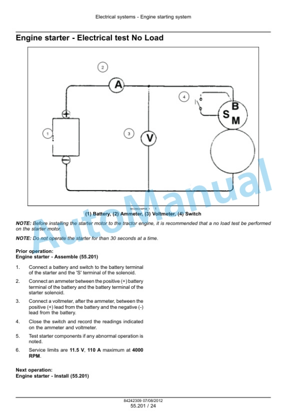 New Holland 3040, 3045, 3050 Boomer With Hydrostatic or 12x12 Gear Transmission Compact Tractor Service Manual 84242309 5 New Holland 3040, 3045, 3050 Boomer With Hydrostatic or 12x12 Gear Transmission Compact Tractor Service Manual 84242309 - Image 5