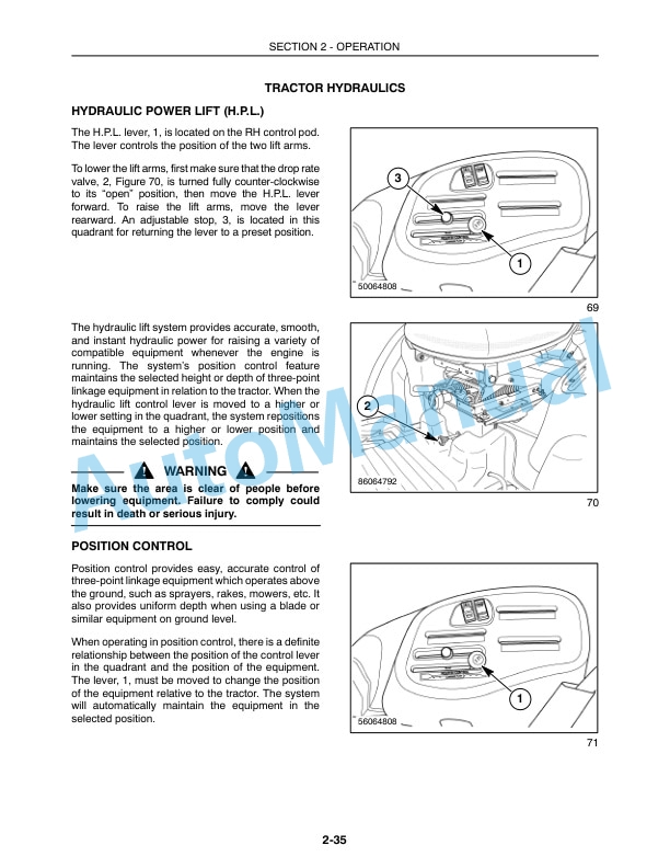 New Holland 3040, 3045 Boomer With Cab Tractor Operation and Maintenance Manual 87477123 3 New Holland 3040, 3045 Boomer With Cab Tractor Operation and Maintenance Manual 87477123 - Image 3
