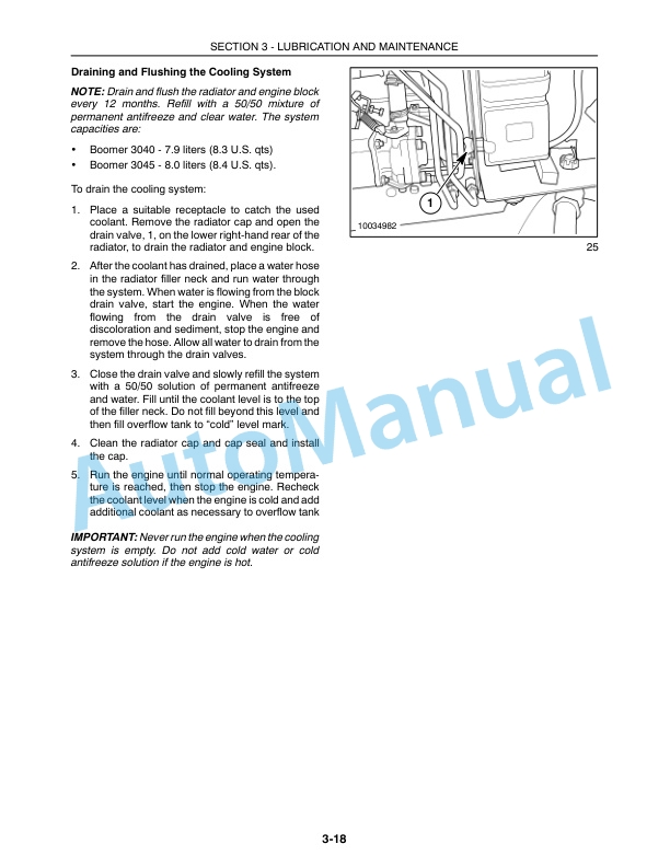 New Holland 3040, 3045 Boomer With Hydrostatic Transmission Tractor Operation and Maintenance Manual 87477122 4 New Holland 3040, 3045 Boomer With Hydrostatic Transmission Tractor Operation and Maintenance Manual 87477122 - Image 4