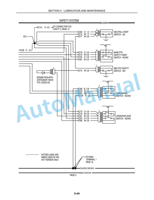 New Holland 3040, 3045 Boomer With Hydrostatic Transmission Tractor Operation and Maintenance Manual 87477122 5 New Holland 3040, 3045 Boomer With Hydrostatic Transmission Tractor Operation and Maintenance Manual 87477122 - Image 5