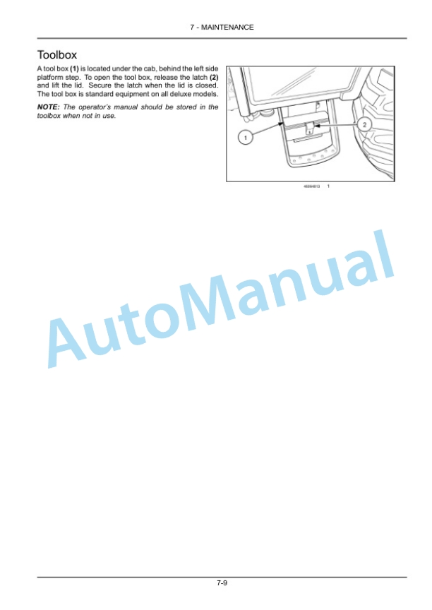 New Holland 3040 CVT, 3045 CVT, 3050 CVT Boomer Compact Tractor Operation and Maintenance Manual 47711718 4 New Holland 3040 CVT, 3045 CVT, 3050 CVT Boomer Compact Tractor Operation and Maintenance Manual 47711718-4