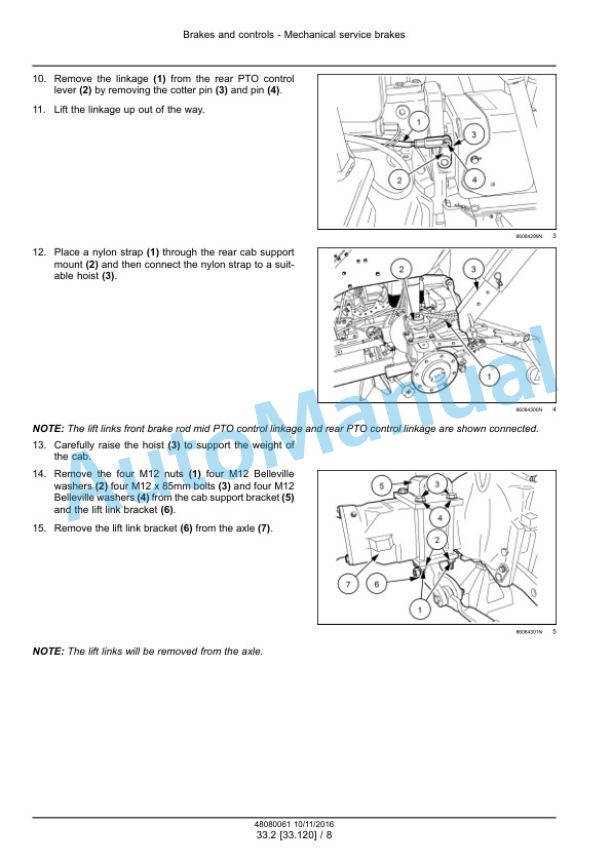 Alternative view of New Holland 3040 CVT, 3045 CVT, 3050 CVT Boomer Compact Tractor Service Manual 48082168