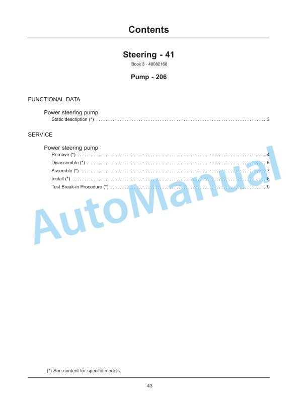 New Holland 3040 CVT, 3045 CVT, 3050 CVT Boomer Compact Tractor Service Manual 48082172-4
