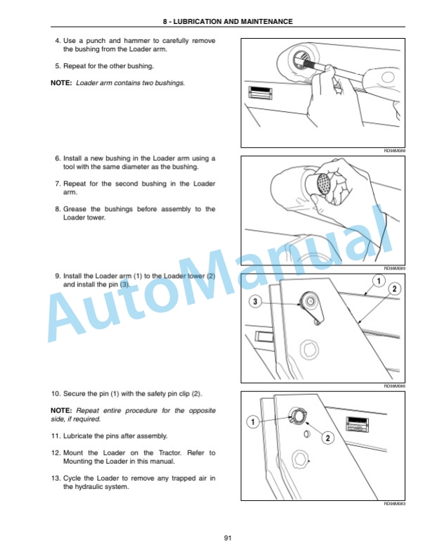 New Holland 32LC Operation and Maintenance Manual 87520575 5 New Holland 32LC Operation and Maintenance Manual 87520575 - Image 5