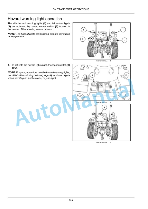 New Holland 33, 37 Boomer Compact Tractor Operation and Maintenance Manual 47578239 4 New Holland 33, 37 Boomer Compact Tractor Operation and Maintenance Manual 47578239 - Image 4