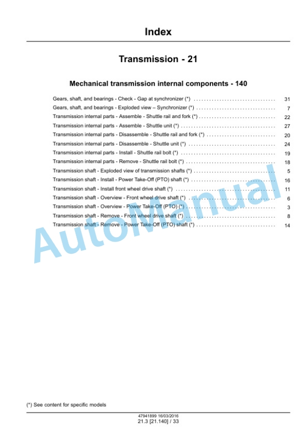 New Holland 33, 37 Boomer Tier 4B Final Compact Tractor Service Manual 47998500 4 New Holland 33, 37 Boomer Tier 4B Final Compact Tractor Service Manual 47998500 - Image 4