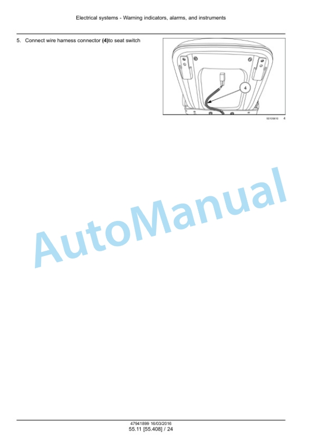 New Holland 33, 37 Boomer Tier 4B Final Compact Tractor Service Manual 47998504 4 New Holland 33, 37 Boomer Tier 4B Final Compact Tractor Service Manual 47998504 - Image 4