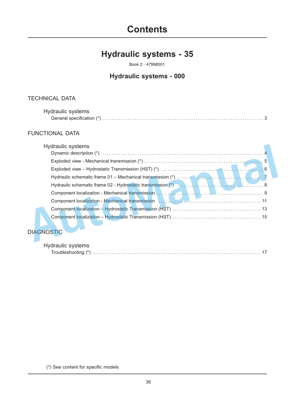 New Holland 33, 37 Boomer Tier 4B Final Compact Tractor Service Manual 47998506 3 New Holland 33, 37 Boomer Tier 4B Final Compact Tractor Service Manual 47998506-3