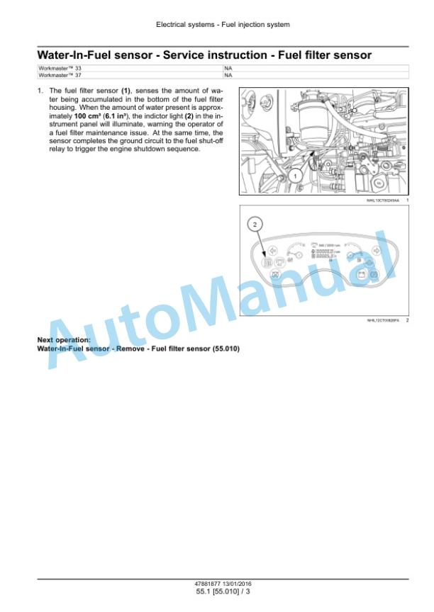 New Holland 33, 37 Workmaster Tier 4B Final Compact Tractor Service Manual 47956041 5 New Holland 33, 37 Workmaster Tier 4B Final Compact Tractor Service Manual 47956041 - Image 5