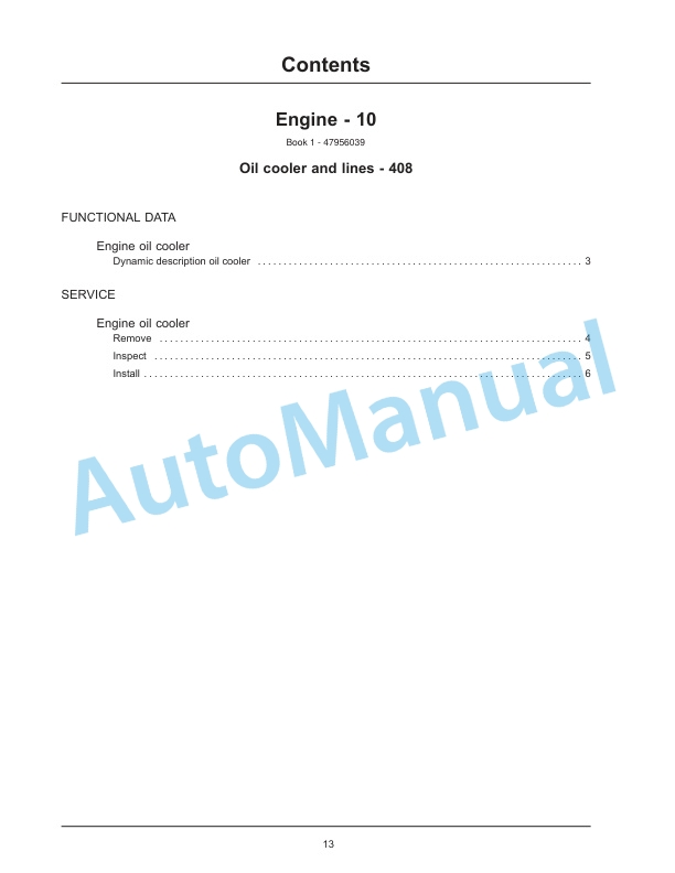 New Holland 33, 37 Workmaster Tier 4B Final Compact Tractor Service Manual 47956044 2 New Holland 33, 37 Workmaster Tier 4B Final Compact Tractor Service Manual 47956044-2